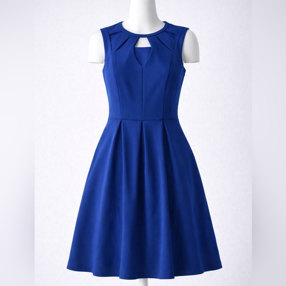 Sweet Storm Blue Mini Dress